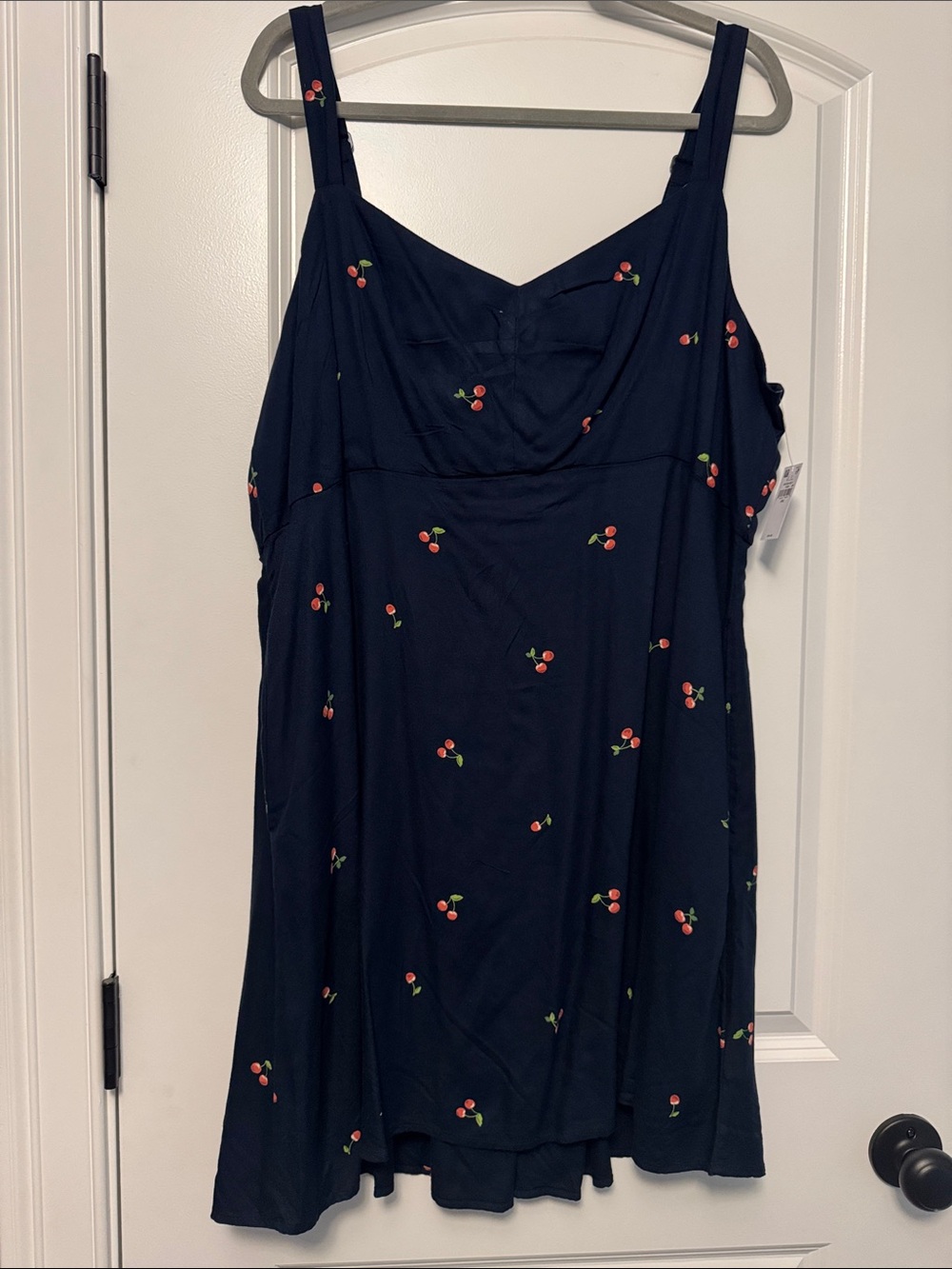 Old Navy Navy Cherry-Print Camisole Dress